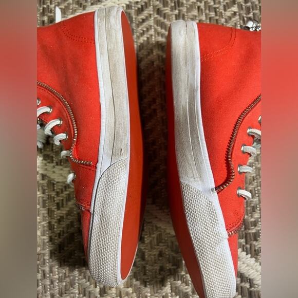 Sperry x Rebecca Minkoff washed hi top canvas sneaker Womens Sz 8.5 - Picture 6 of 8